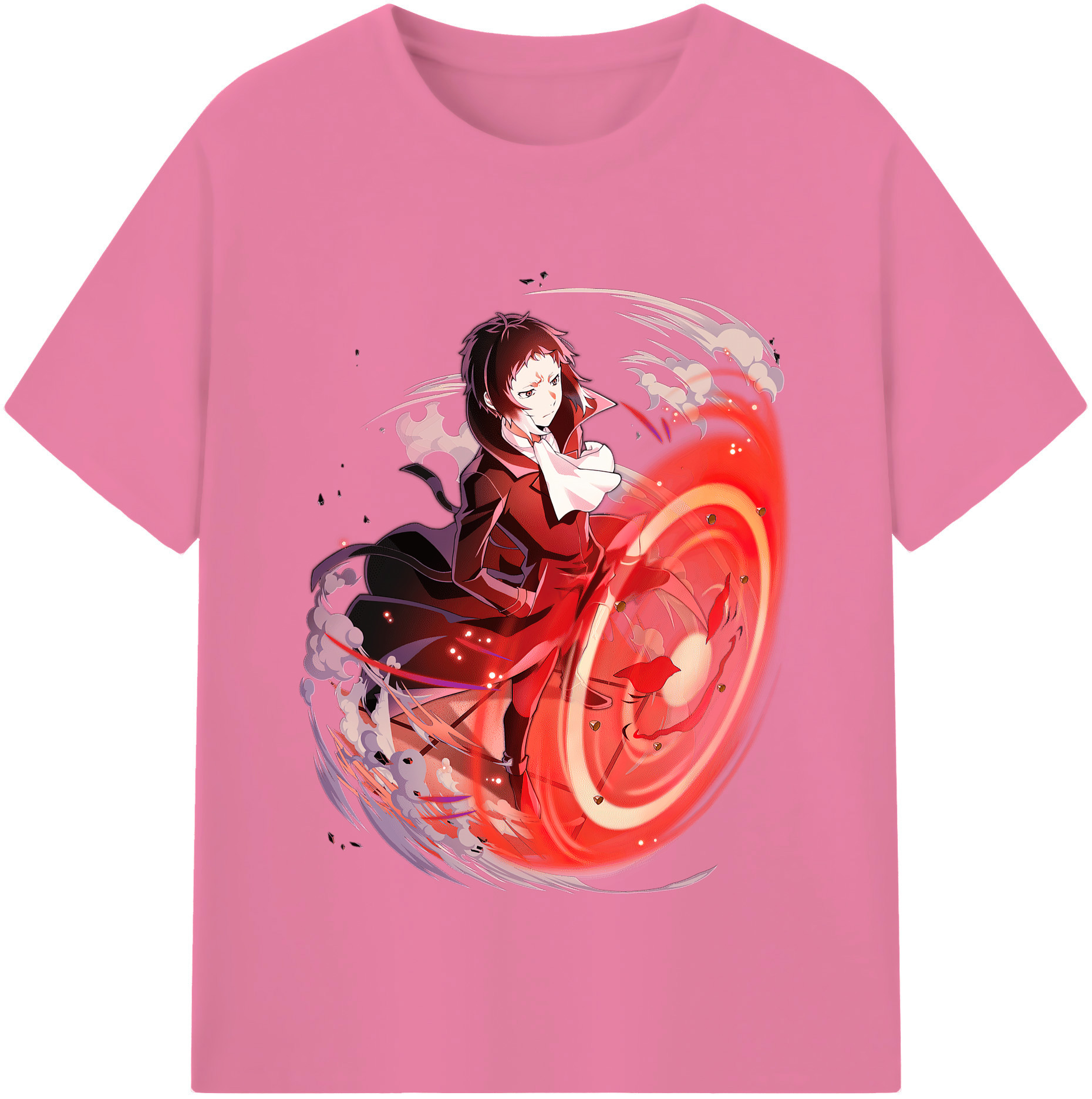 （画像用） 文豪ストレイドッグス Bungo Stray Dogs 綿100％半袖Tシャツ（フロントプリント）